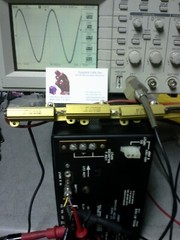 Power Amplifier 30Hz-20kHz 125Wt 75V 68dB max gain Low impedance 4 magnet drive