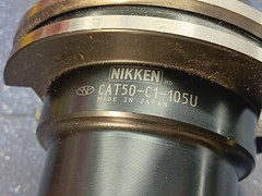 CAT50 Nikken 1″ Power Milling Chuck Tool Holder CAT50-C1-105U CNC Tooling 1.0