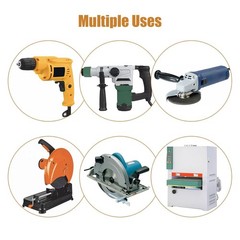 105x 15 Sizes Electric Carbon Brush Set Replacement for Drill Grinder Saw Motors