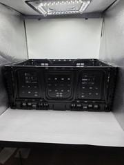 Heavy Duty Stackable Storage Crate Commercial Grade 25N 10 1/2 X 15 1/2 X 23 1/2