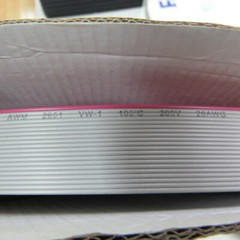 ELMAC EHF-20X500FT Qty of 25 per Lot UL2651 20-POLE FLAT CABLE T&B 171-20