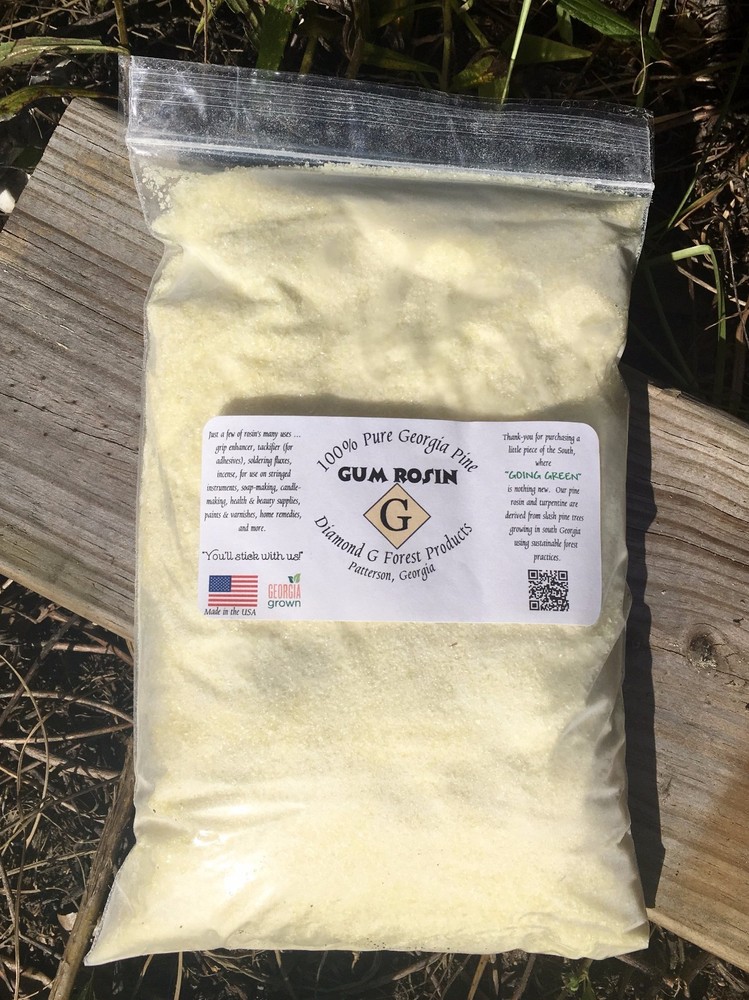 1 lb. Powdered Pine Gum Rosin / Colophony