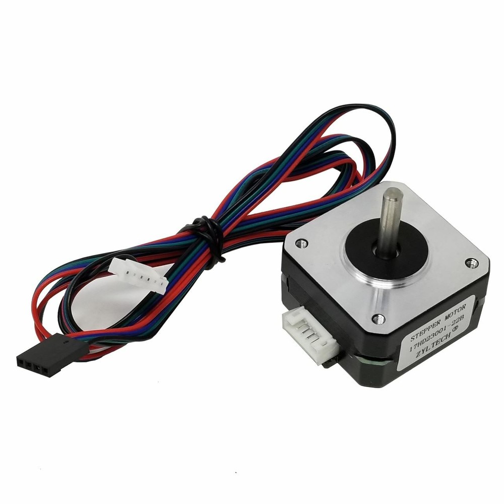 Nema 17 “Pancake” Stepper Motor – 1.5 A, .16 N.m, 23 oz.in