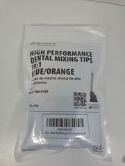 100 Blue/Orange High Performance Dental Long Mixing Tips, 10:1 | La Miere