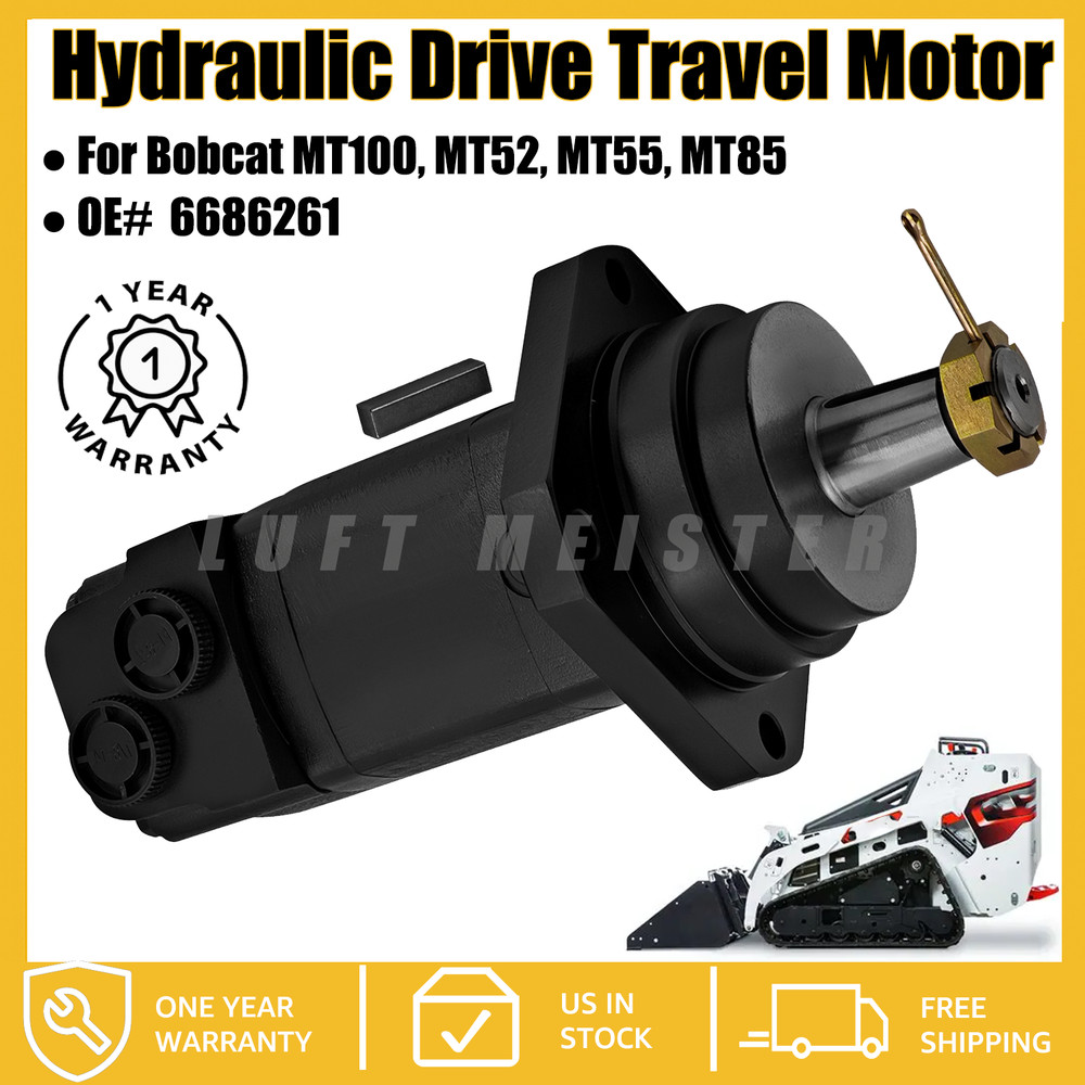LH/RH Hydraulic Drive Travel Motor For Bobcat MT85 6686261 105-1386-006 105-1386