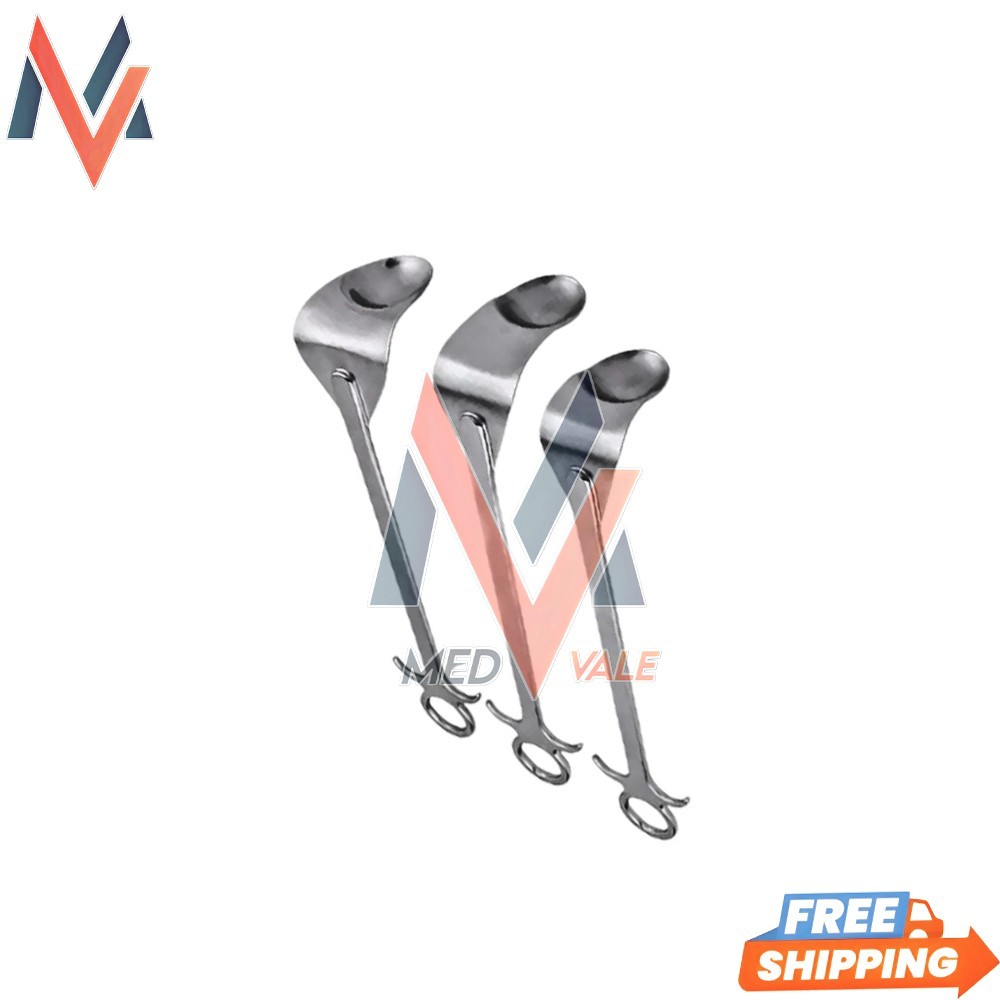 Orthopedic Browne Deltoid Retractor 3-Piece Set Premium Surgical Tools