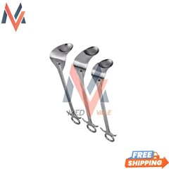 Orthopedic Browne Deltoid Retractor 3-Piece Set Premium Surgical Tools