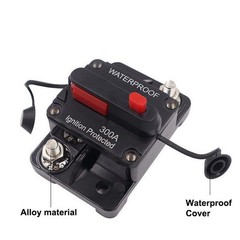 Circuit Breaker Audio Fuse 20A-300A Amp 12V-48V DC Car Boat Manual Reset Switch