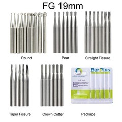 Wave Dental Surgical Bur Round Long 25mm Carbide Bur Friction Grip FG High Speed