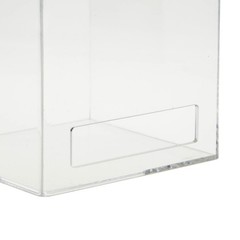 Okuna Outpost Wall Mount Glove Dispenser – 5 x 4.5 x 8.5 In, Clear
