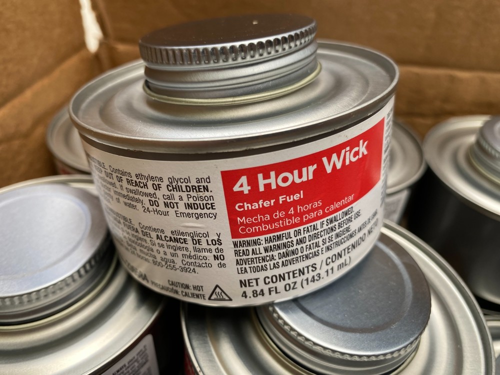 (24/Case) Gordon Choice 4 Hour Wick Chafer Fuel