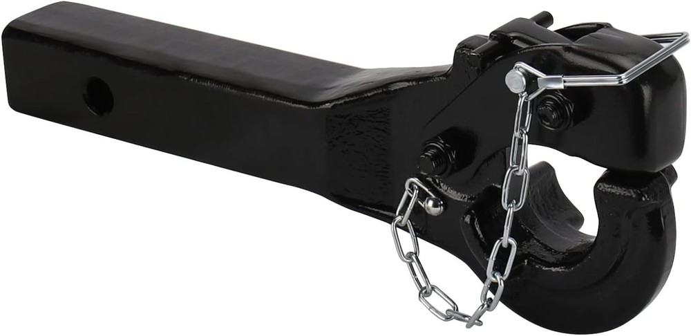 Pintle Hitch Receiver Hook 10 TON for 2” Hitches Hitch Hook Receiver 20000Lbs