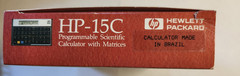 Hewlett Packard HP-15C Vintage Made in Brazil Programmable Scientific Calculator
