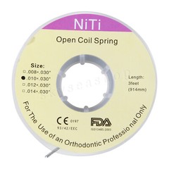 USA Dental Orthodontic Niti Open Coil Spring Spool Dia.010 *030 ” inch 914mm Ab