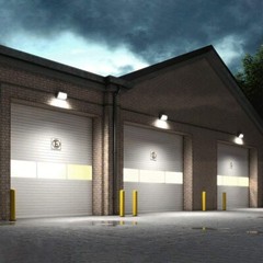 30~60Watt Led Wallpack Light Outdoor Photocell Power/CCT selectable Ip65 UL DLC