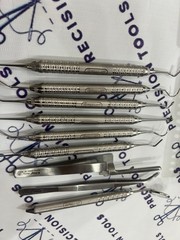 Hu-Friedy Dental Composite Instruments Set of 9 PCS with Sterilization Cassette