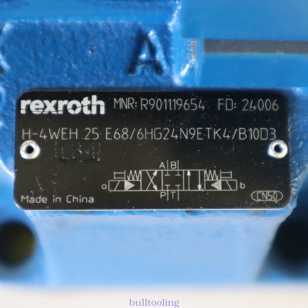 1piece NEW rexroth H-4WEH25E68/6HG24N9ETK4/B10D3 R901119654 valve Free ship