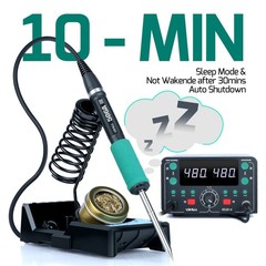YIHUA 902D-IV T12 Soldering & Hot Air Rework Station Kit Digital Adjustable Temp