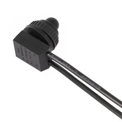 2x Waterproof Push Button Switch On/Off Black Car/Truck/Boat 12V DC Automotive