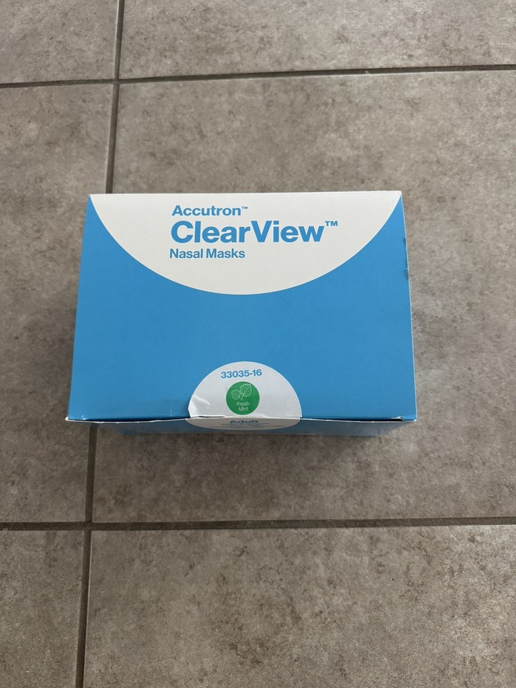 Accutron Clearview Classic Nasal Masks – 12 Count