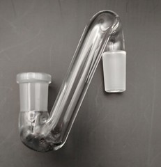 DISCOUNTED 14mm Female-Male Glass Drop Down Attachment Adapter