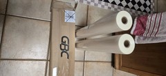 GBC Nap-Lam I Clear Laminating Film Rolls 1.5 mil 25″ x 500′ (2) 3000004