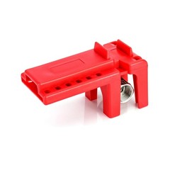 QWORK Ball Valve Lockout, Safety Lock, 1/2″ – 2-1/2″ Diameter, 20 Pack, Red