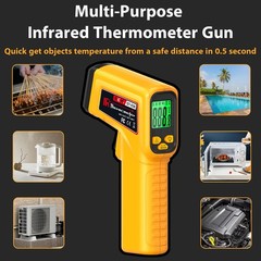 Infrared Thermometer Gun Non-Contact Laser Temperature Gun,-58°F~986°F(-50°C~…