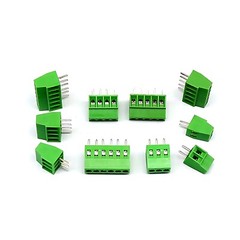 KF128 2.54mm PCB Mini Screw Terminal Blocks Connector for Wires 2P-10P Terminal