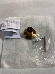 Kohler K-78385-2MB 1.5″ Mushroom Knob – Vibrant Brushed Moderne Brass