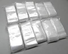 1000 Clear 2mil Poly Bags 2″x3″ Reclosable Top Lock Baggies 2×3 1,000