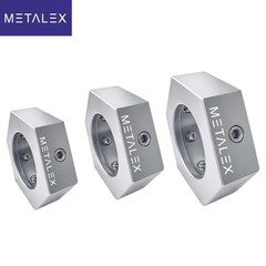 Hexagon Die Adapter Set Of 3 Pieces For Round Split Button Dies 13/16″ 1″ 1-1/2″
