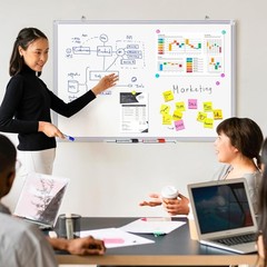 36 X 24 inches Magnetic Dry Erase Board with Aluminum Frame, Whiteboard