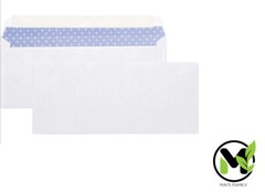 Peel & Self-Seal White Letter Mailing Long Security Envelopes 4-1/8”x 9-1/2” #10