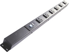 24″ 6 Outlets Hardwired Power Strip with ALCI, HG2061