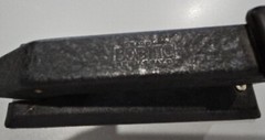 Vintage Bostitch Stapler ~ Black Textured Metal Heavy Duty made in USA
