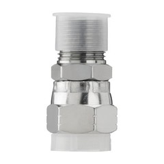 10X Hydraulic End Connector Swivel Fittings: 3/8″ NPSM Female x 3/8″ NPTF Male