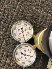 Used Aqua Enviroment reducing regulator 6000 input, 0 to 5000 output.