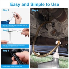 2PCS Oil Pump Kit For Quart Bottles Fluid Differential Transfer&Transmission US