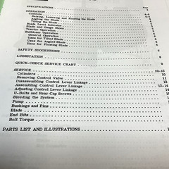 Service Manual Parts Catalog Set for John Deere 1010 Crawler Tractor Dozer Shop