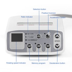 Dental LED Brushless Electric Micro Motor 1:5 Increasing Contra Angle Handpiece
