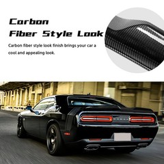 Carbon Fiber Demon Style Rear Spoiler Wing for 2008-2017 Dodge Challenger Coupe