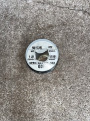 Wire Nickel Copper Alloy Round Non Electric Wire Spool .032″ Dia 1lb 600 Nickel