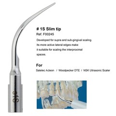 For Satelec Acteon Piezo Scaler Tip H3 10Z #1 Scaling Perio P5 Newtron Suprasson