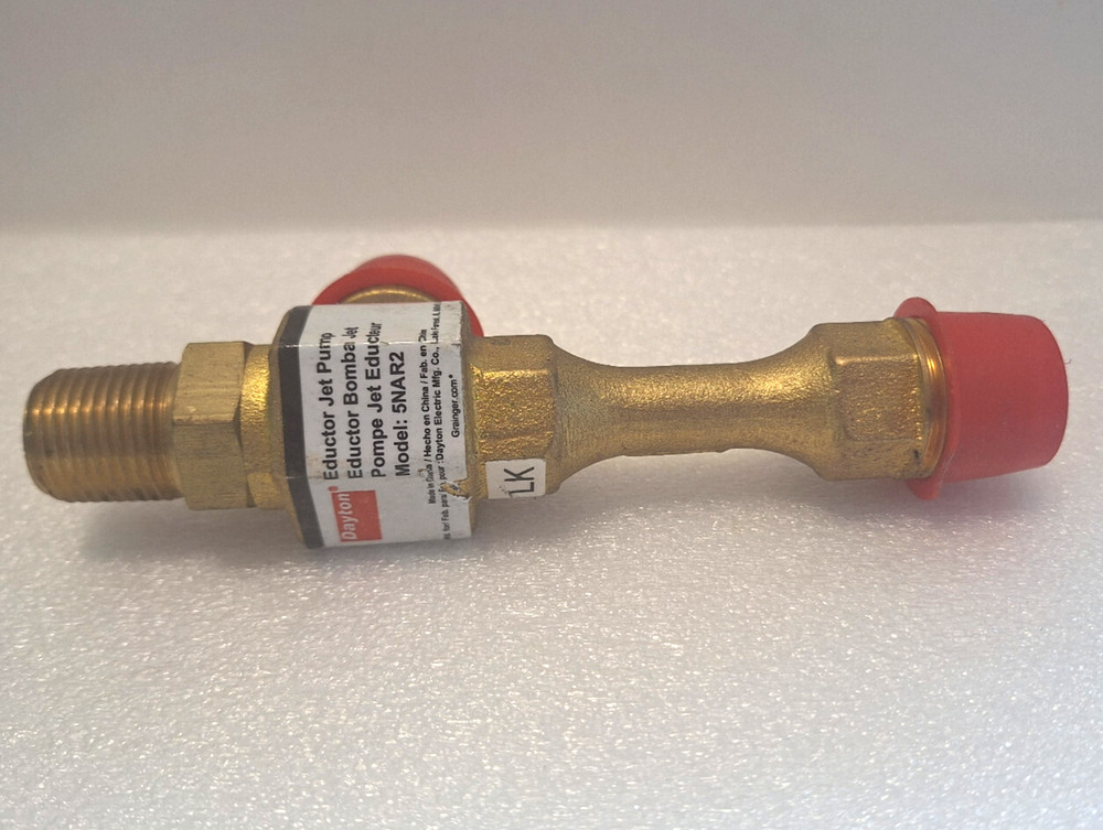 DAYTON Maintenance-Free Jet Pump: Brass, 1/2 in NPT, 3/4 in NPT Model 5NAR2