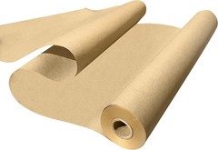 48″ wide x 1200″ long Rolled Brown Kraft Paper Shipping Void Crafting Fill Wrap