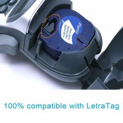 5-Pk/Pack 91331 91201 Letratag Refill Compatible for Dymo Label Maker Tape 1/2″