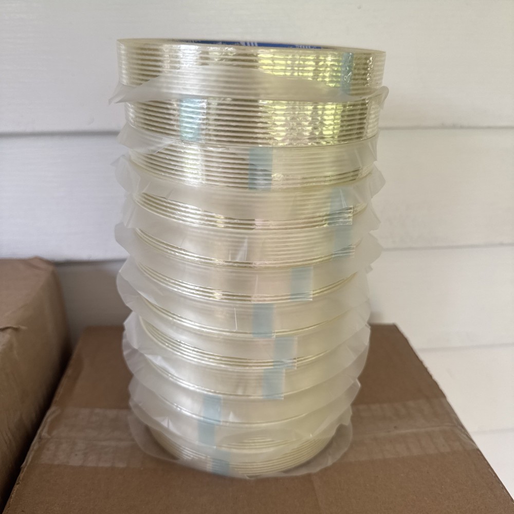 Utility Grade Filament Strapping Tape 3/4 in. x 60 yds Lot of 12