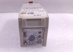 Telemecanique RHT 418G Time Delay Relay 125V DC 125V AC 50/60Hz Ith: 5A Ui: 250V