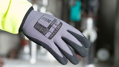 Portwest AP62 Dermiflex Aqua Protective Glove with Sandy Nitrile Foam Grip ANSI